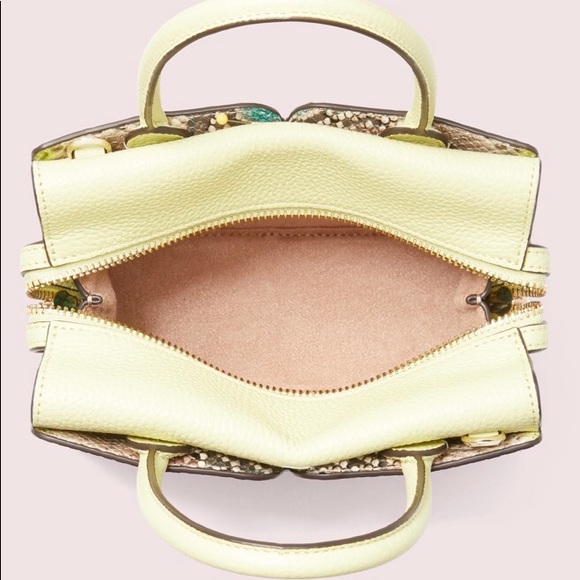 Kate Spade NWT Spencer Snake-embossed mini - Picture 6 of 11